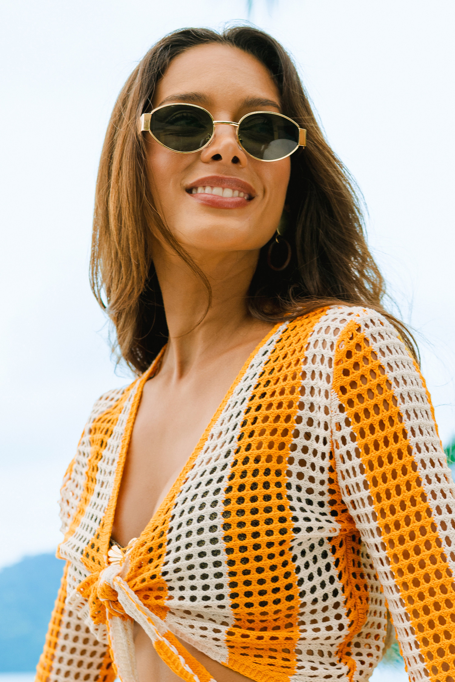 Incognito Gold-Tone Sunglasses | Cupshe US