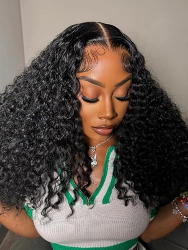 Wiggins 250 Density Burmese Curly Wig Human Hair 5x7 Lace Front Wigs Glueless Wig Human Hair Ready To Wear Burmese Curly Human Hair Wigs For Black Women Burmese Curly Wig With Spiral Ends 22 Inch | Amazon (US)