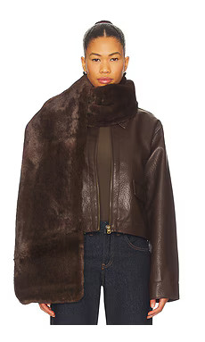 Free People Snow Angel Scarf in Espresso from Revolve.com | Revolve Clothing (Global)