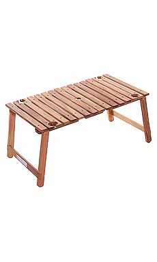 business & pleasure co. Folding Table in Solid Teak from Revolve.com | Revolve Clothing (Global)