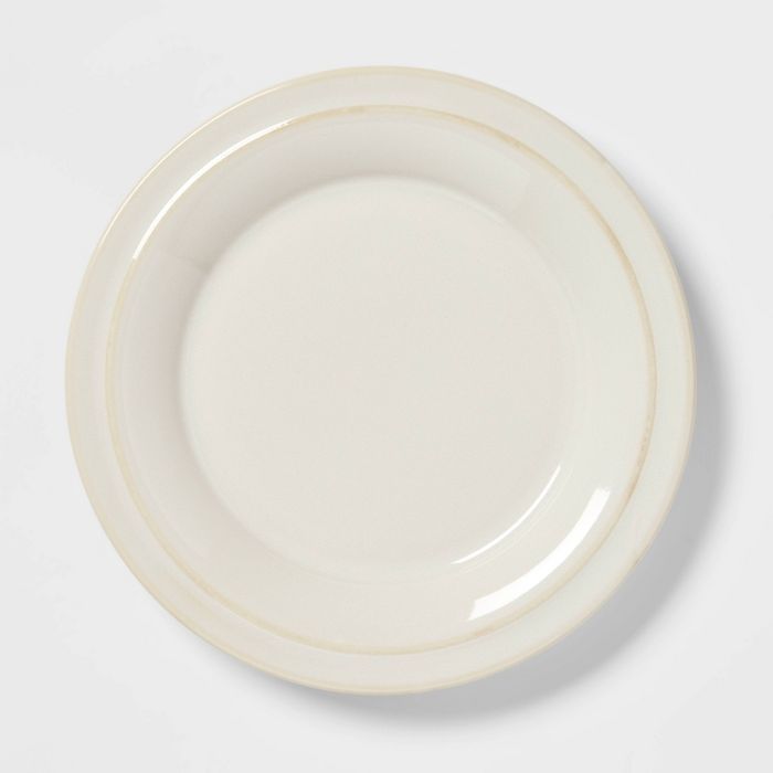 8" Porcelain Woodbridge Salad Plates White - Threshold™ | Target