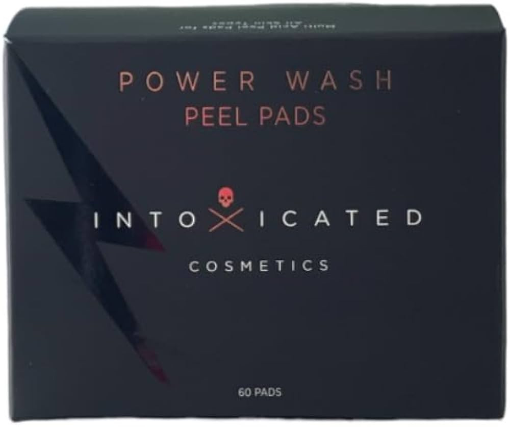 Power Wash Peel Pads | Multi Acid | Alpha & Beta Hydroxy | Glyolic | Lactic Acid | Pore Cleansing... | Amazon (US)