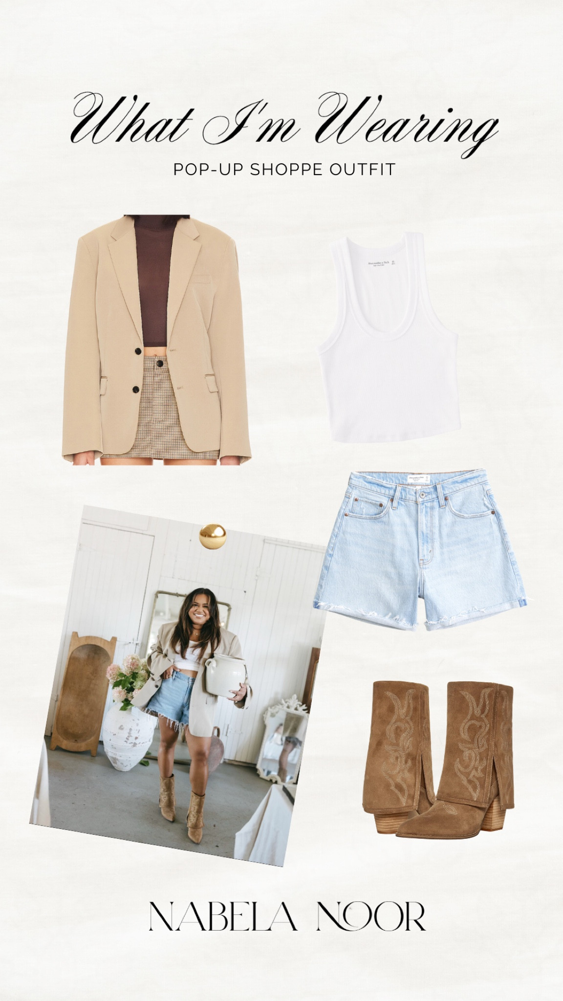 My outfit for my Pop-up Shoppe!! 🤍🤍

#LTKWorkwear #LTKStyleTip #LTKMidsize