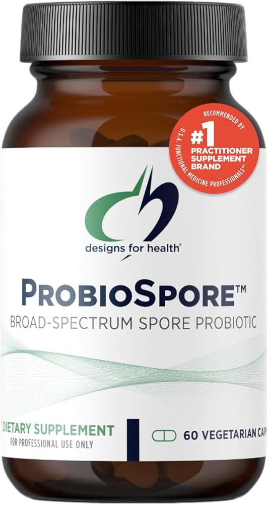 Designs for Health ProbioSpore - Powerful Spore Based Probiotic, Soil-Based Probiotics Supplement... | Amazon (US)