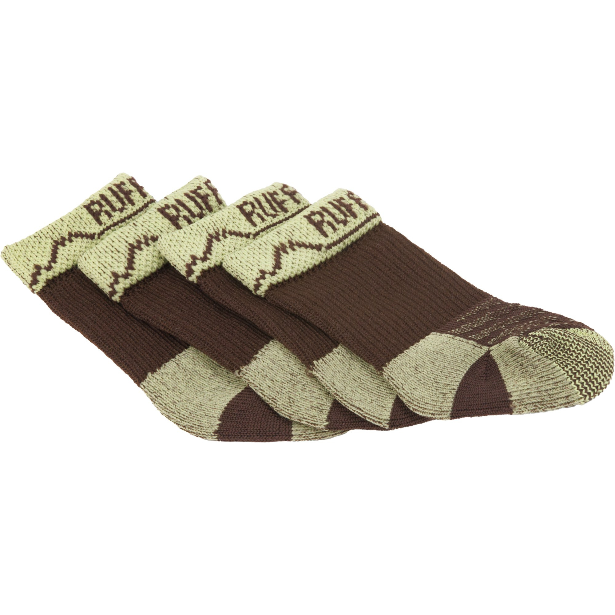 Ruffwear Bark'n Boot Socks - Package of 4 Brown L | REI