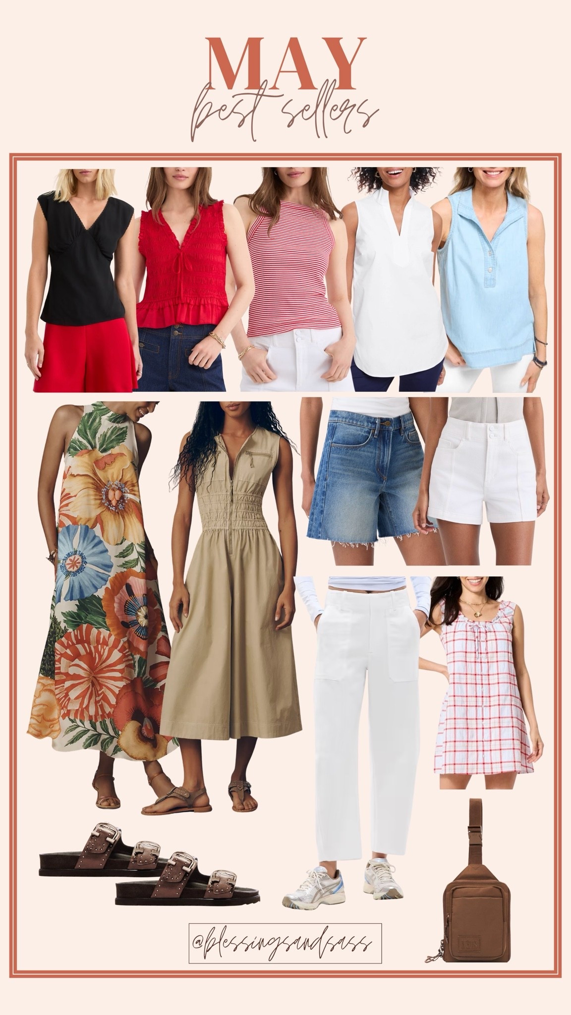 May best sellers

Summer style, vacation style, loft, denim shorts, summer shirts, summer dress, sandals, ageless style

#LTKSeasonal #LTKootd #LTKTall