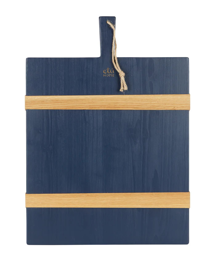 Navy Rectangle Mod Charcuterie Board, Medium | etúHOME