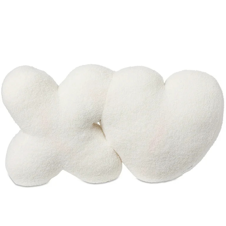 XO Decorative Pillow, White, Valentine's Day by Way To Celebrate | Walmart (US)