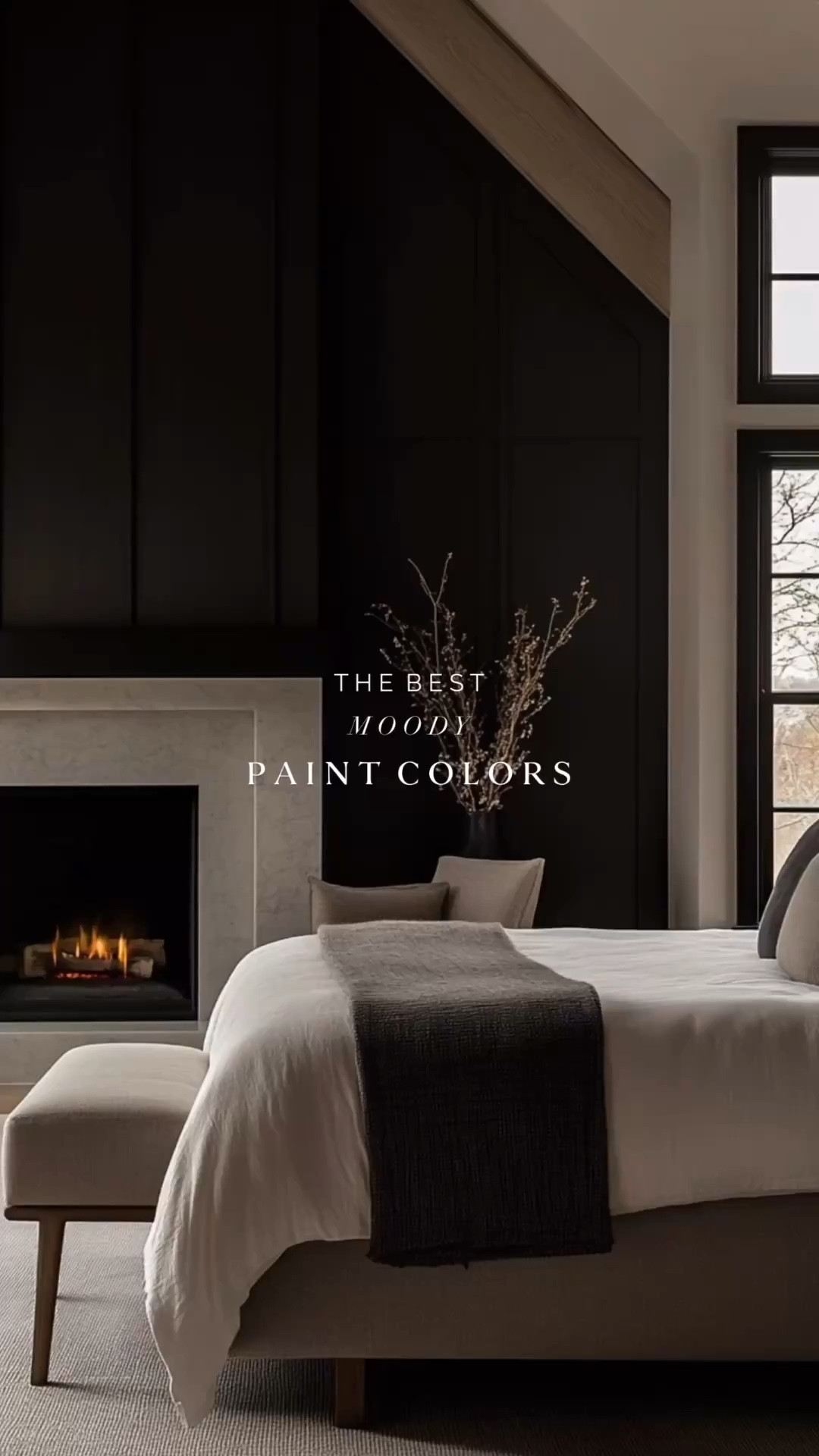 Sharing our most requested moody paint colors, perfect for creating a dramatic and cozy space. 🖤
•Sherwin Williams TRICORN BLACK
•Benjamin Moore IRON MOUNTAIN
•Sherwin Williams IRON ORE
•Benjamin Moore BLACKTOP
•Sherwin Williams TUNGSTEN
•Sherwin Williams URBANE BRONZE

#LTKHome