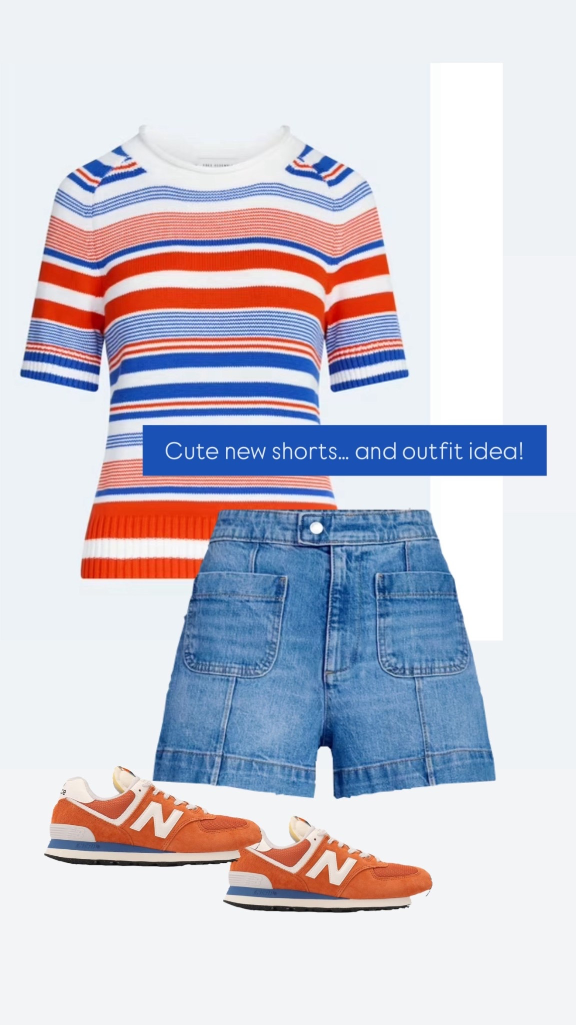 Cute new shorts and outfit idea under $30 
