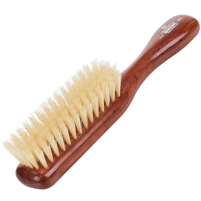 Kent DA4S Finest Women’s Hair Brush – Danta Wood, Soft White Bristles for Fine or Thinning Ha... | Amazon (US)