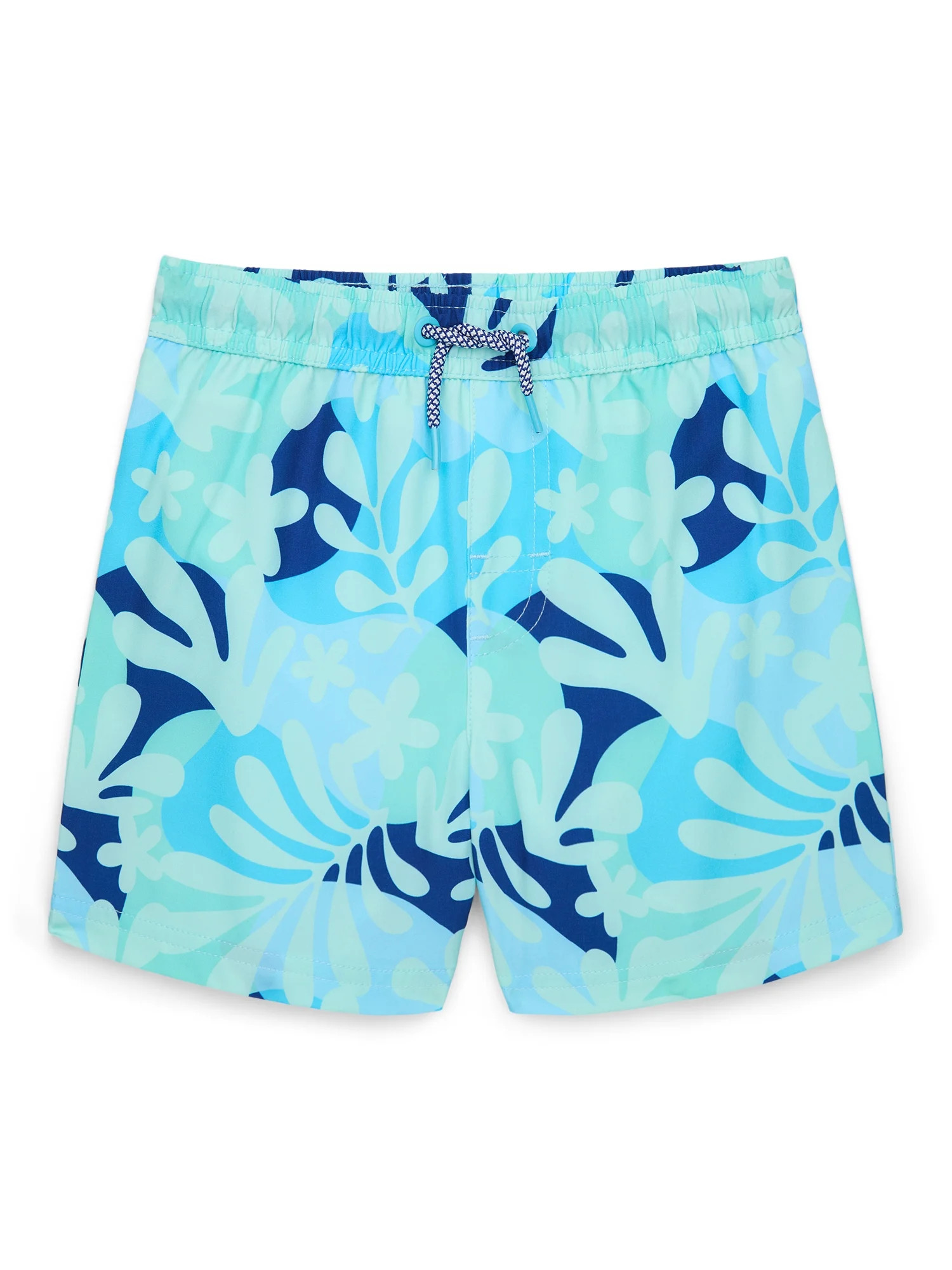 Wonder Nation Toddler Boy Quick Dry Swim Shorts, Sizes 12M-5T | Walmart (US)