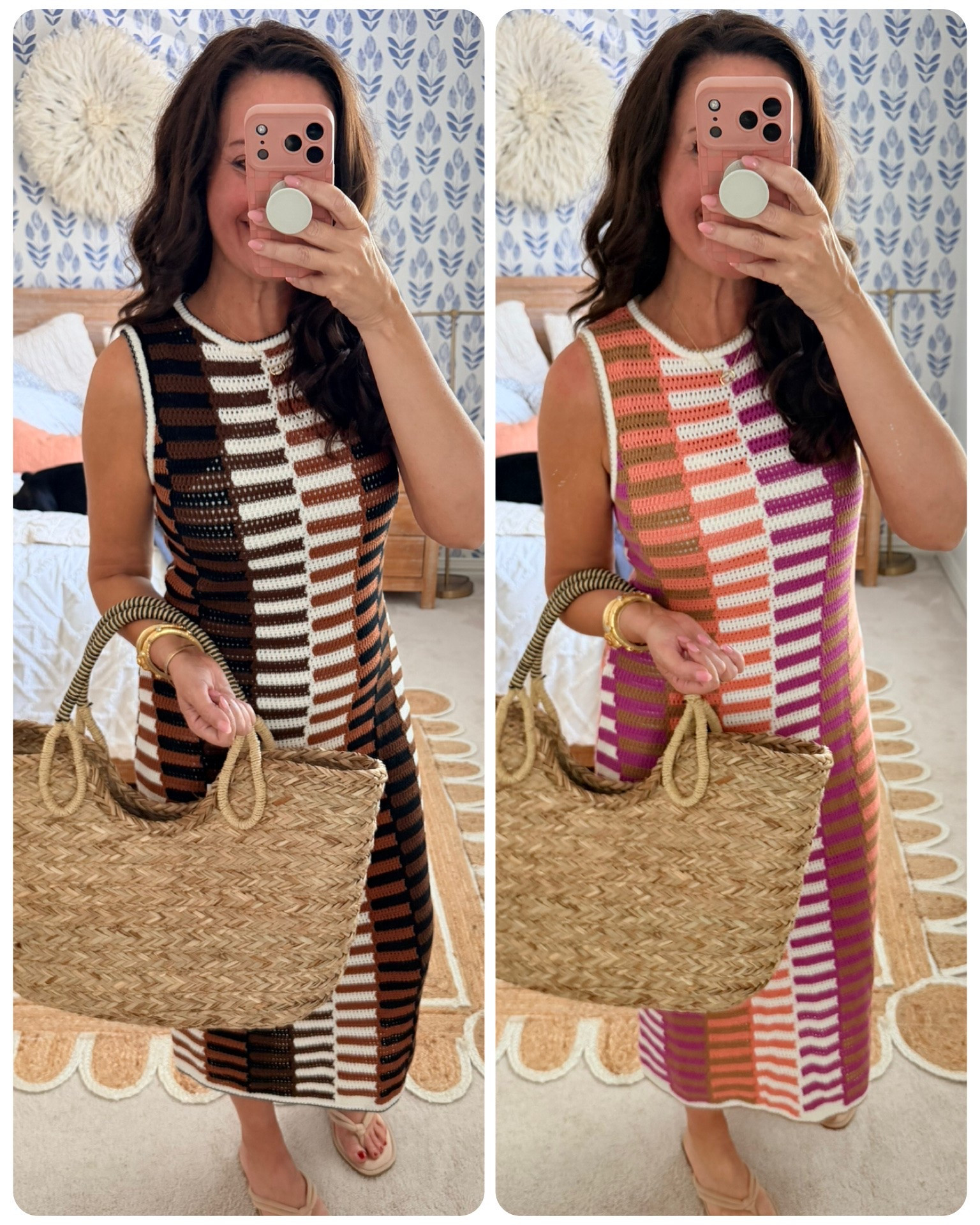 40% off and available in XS-4X! Wearing a medium in this knit dress with a slip inside. You'll turn heads in this one! Perfect for a summer date night or as a coverup!
.

#LTKSeasonal #LTKSwim #LTKSaleAlert