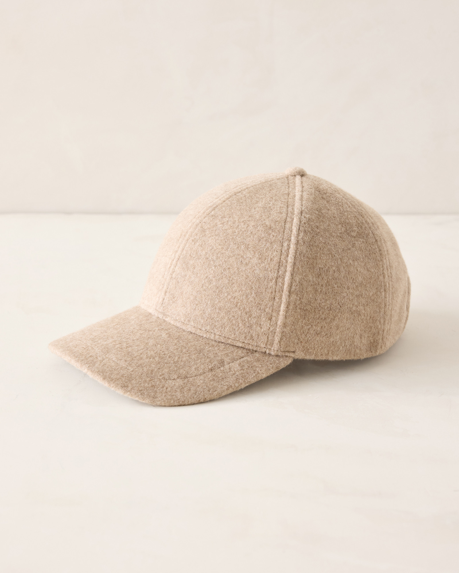 Cashmere Baseball Cap | Mushroom | 001 | Haven Well Within