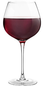 Red Wine Glasses – Large Wine Glasses, Hand Blown – Set of 2 Long Stem Wine Glasses, Premium ... | Amazon (US)