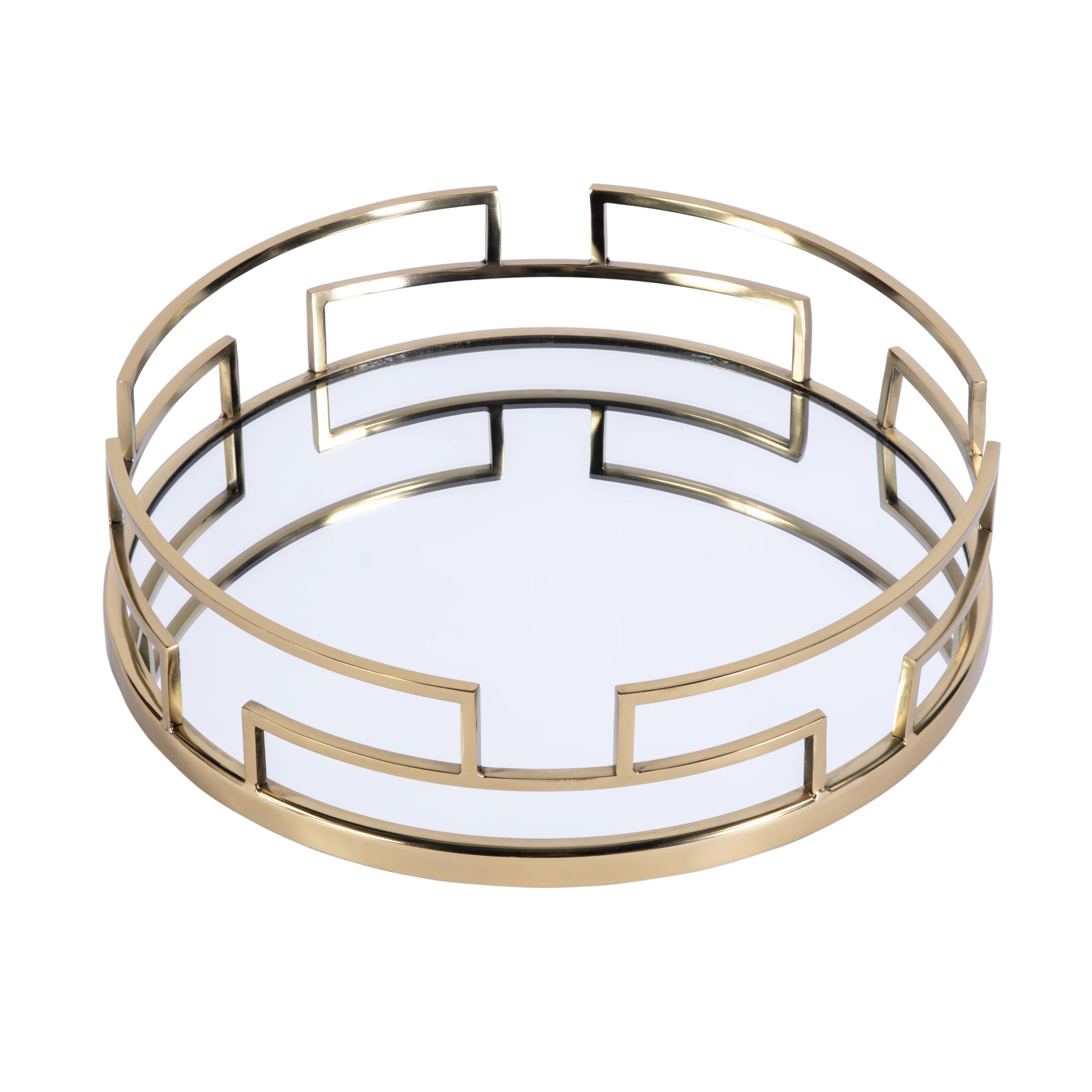 Clerfont Round Serving Tray | Wayfair North America
