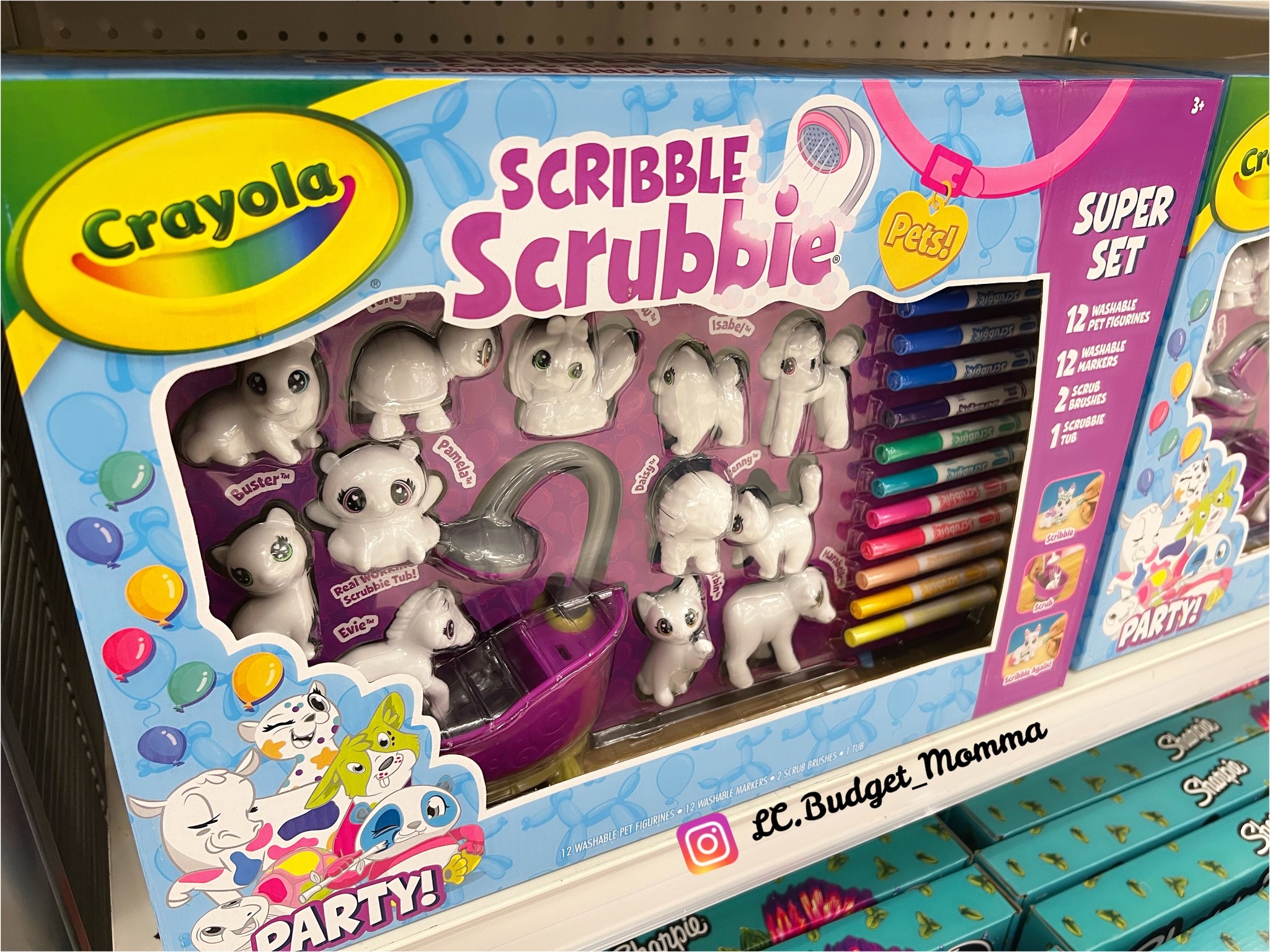 Scribble cheap scrubbie target