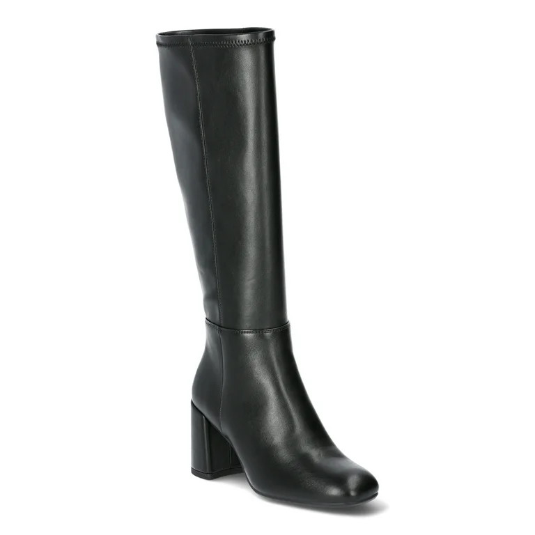 Madden NYC Women's Tall Block Heel Dress Boot - Walmart.com | Walmart (US)