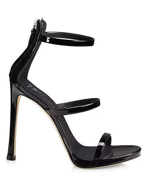 Giuseppe Zanotti South 115 Patent-Leather Sandals | Saks Fifth Avenue