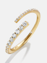 Nicole 18K Gold Ring | BaubleBar (US)