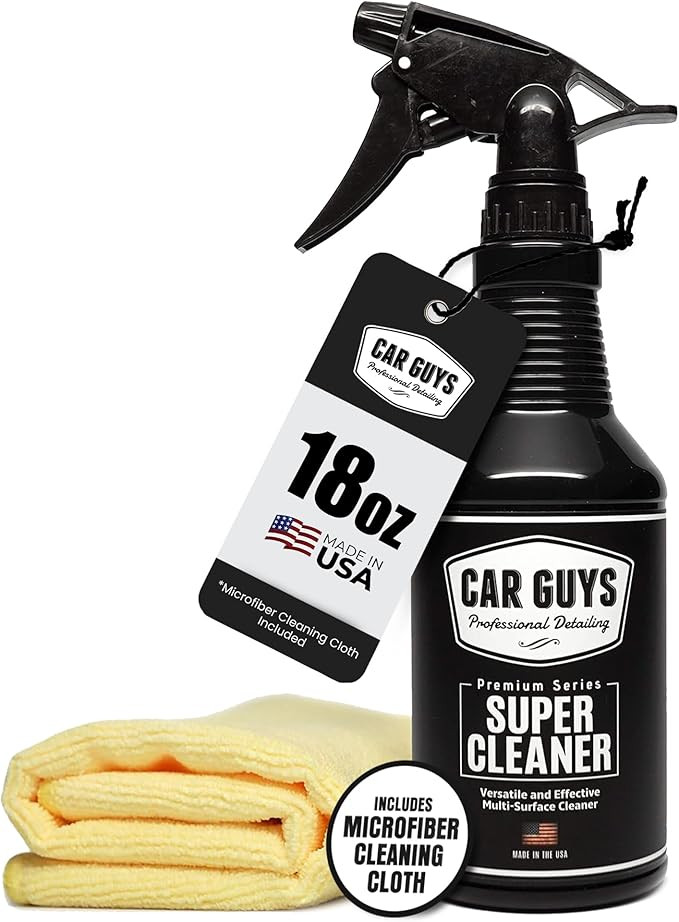 CAR GUYS Super Cleaner | Effective Car Interior Cleaner | Leather Car Seat Cleaner | Stain Remove... | Amazon (US)