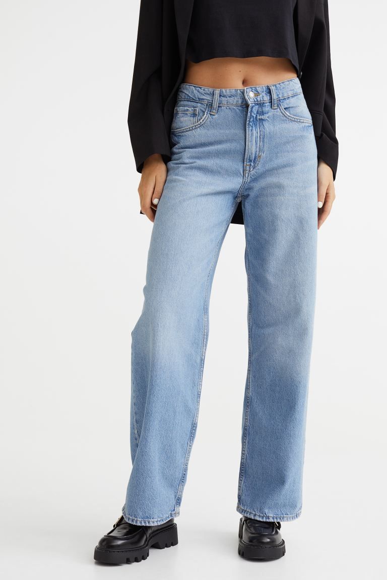 Wide Low Jeans | H&M (DE, AT, CH, DK, NL, NO, FI)