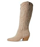 Dolce Vita Women's SAMSIN Western Boot, TAUPE SUEDE, 6.5 | Amazon (US)