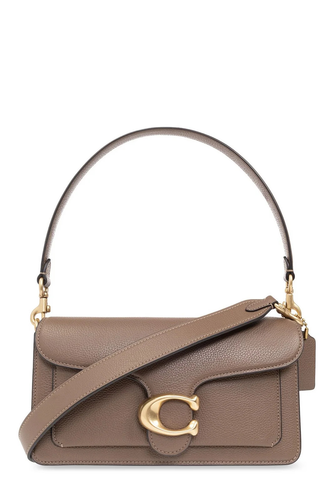 Coach Tabby 26 Logo Plaque Shoulder Bag | Cettire Global