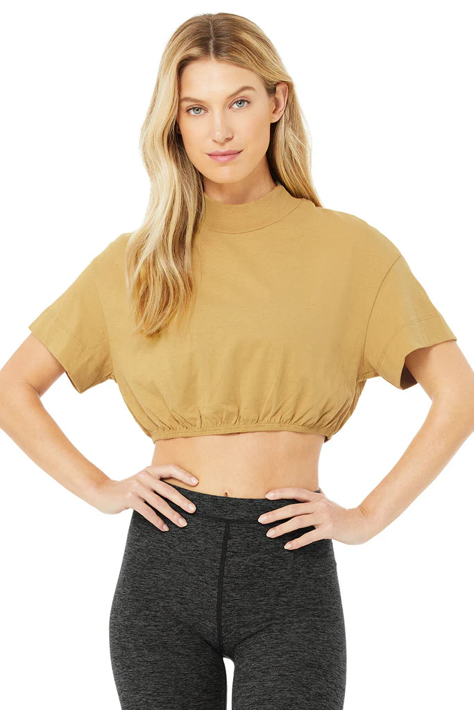Kick It Crop Tee | Alo Yoga (US)