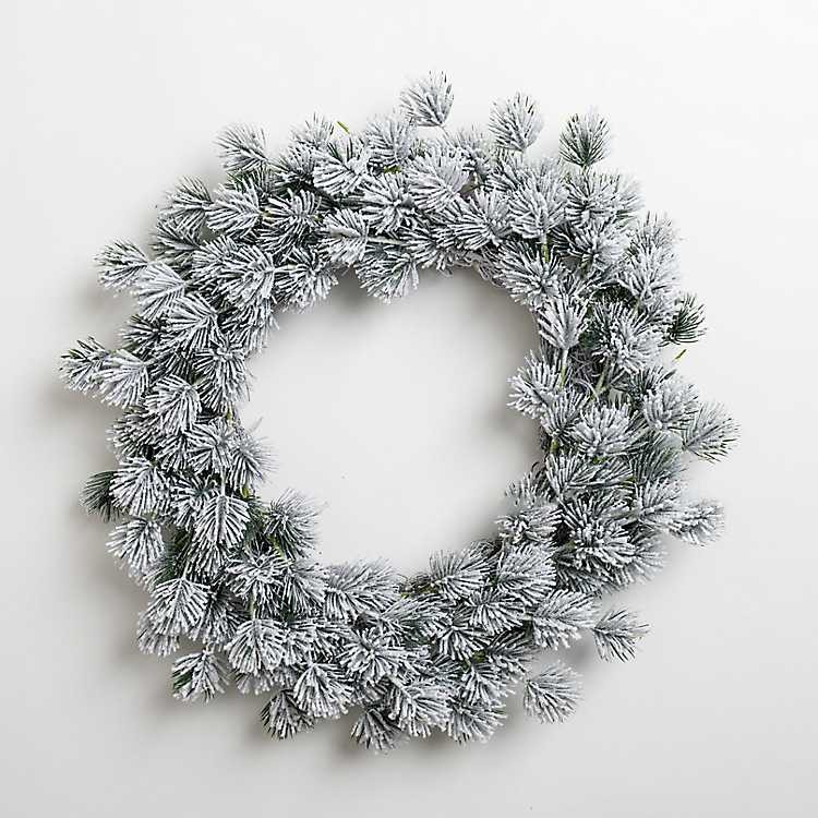 Frosted Pinecone Cluster Christmas Wreath | Kirkland's Home
