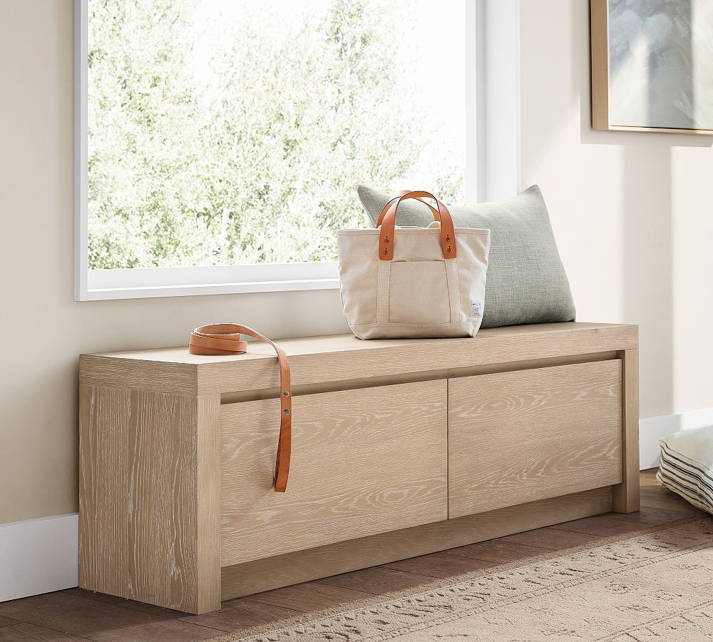 Newport Entryway Storage Bench (56") | Pottery Barn (US)