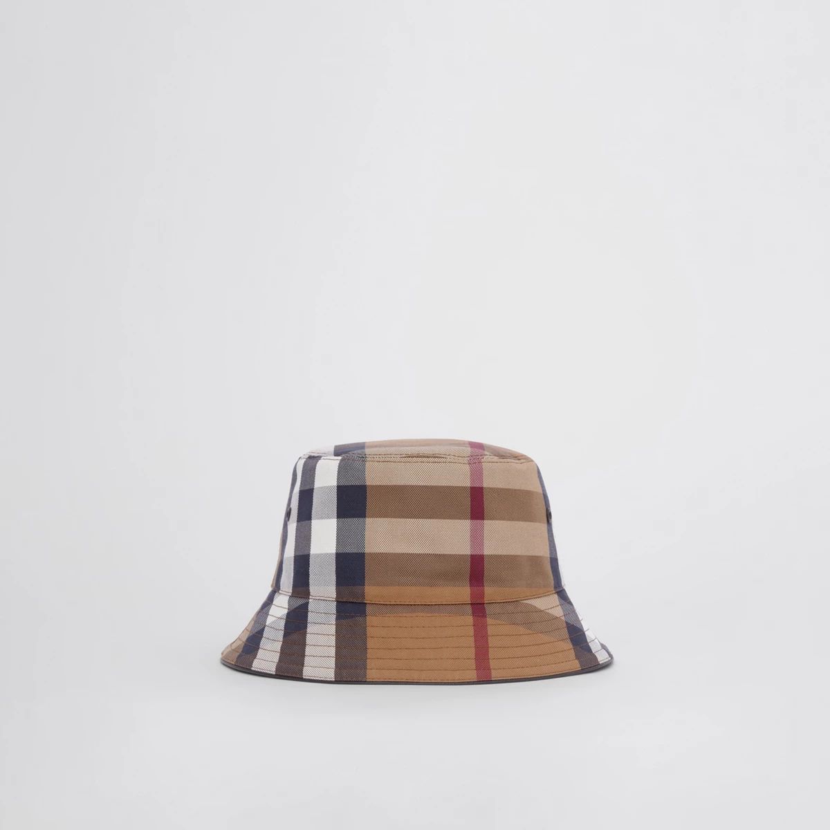Burberry Exaggerated Check Cotton Canvas Bucket Hat, Size: M | Burberry (US)