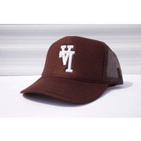 New Embroidered La Dodgers Logo Raised Stitching, Brown Mesh Trucker Snapback Hat | Unisex Baseball  | Etsy (US)