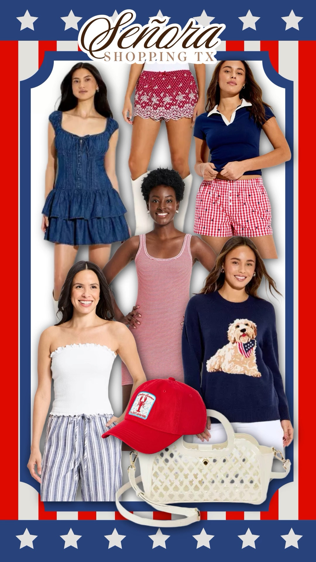 Red, white and blue! Feeling patriotic already! 🇺🇸🎇🎆