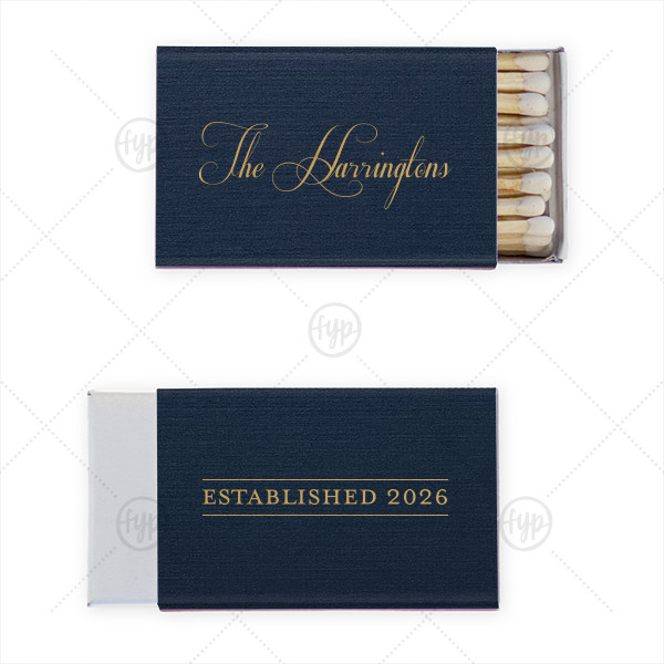 Family Name Established Year Match | ForYourParty.com