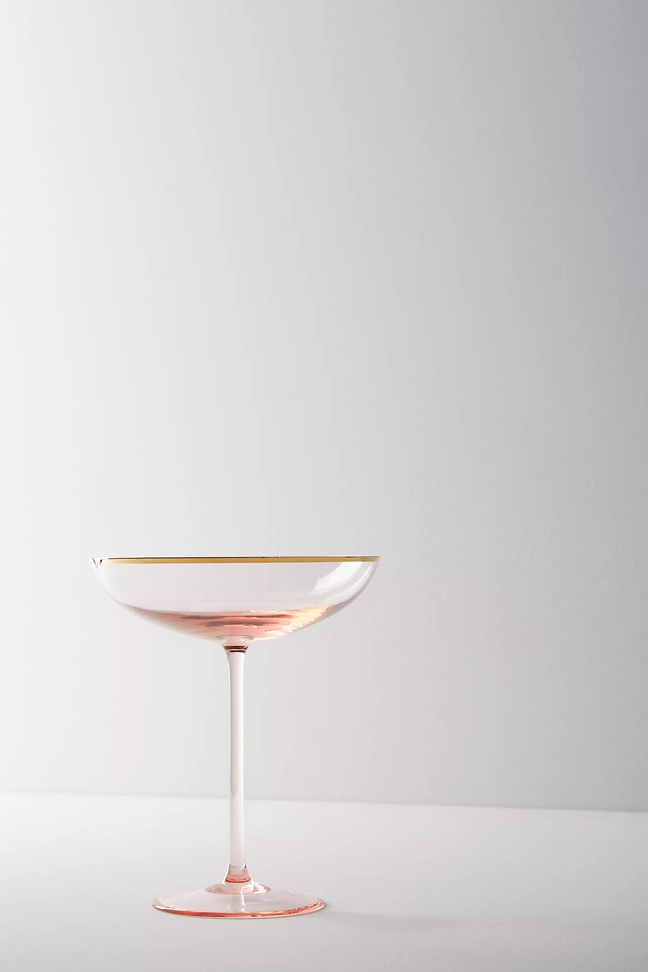 Gilded Rim Coupe | Anthropologie (US)