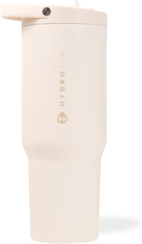 HydroJug Sport - Stainless Steel Tumbler with Straw, Vacuum Insulated, 32oz Leakproof Water Bottl... | Amazon (US)