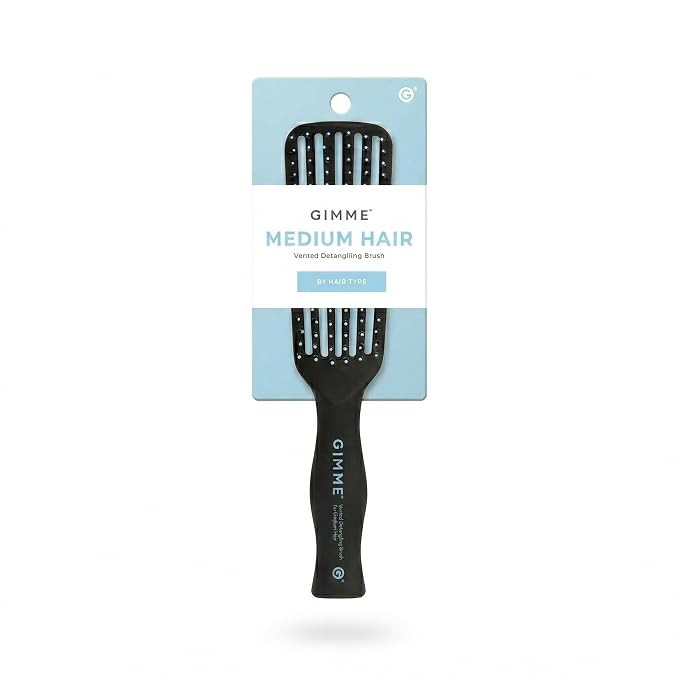 Gimme Beauty Vented Detangling Brush - For All Hair Types - Wet & Dry Hair Brush - Heat-Resistant... | Amazon (US)