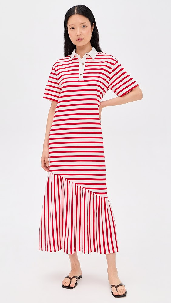 Never Fully Dressed Red Stripe Jersey Dress | Shopbop | Shopbop