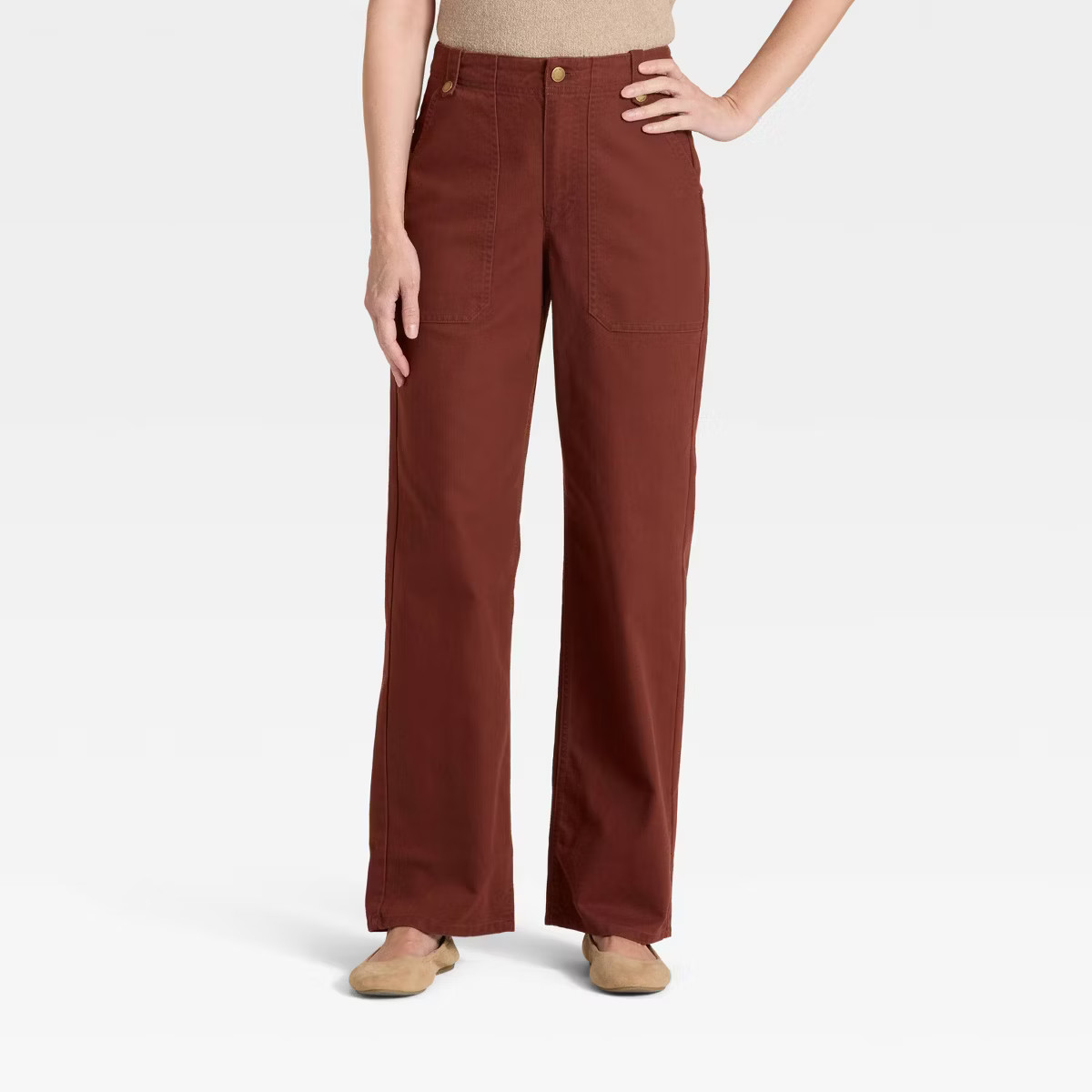 Women's Mid-Rise Straight Leg Cargo Pants - Universal Thread™ | Target