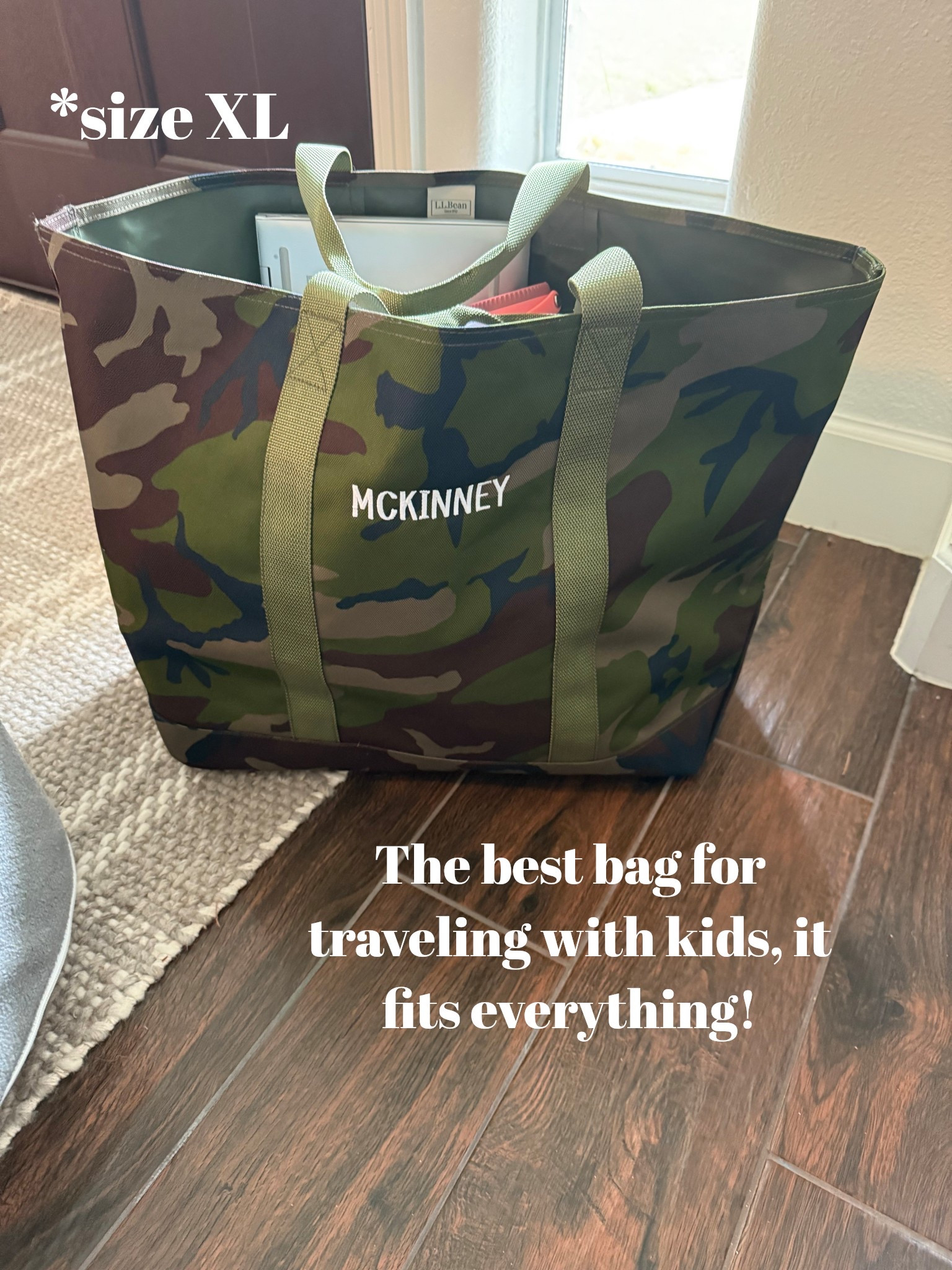 The best travel bag for kids, it fits everything we throw in there! Size XL and personalization is free! 

#LTKKids #LTKTravel #LTKBaby