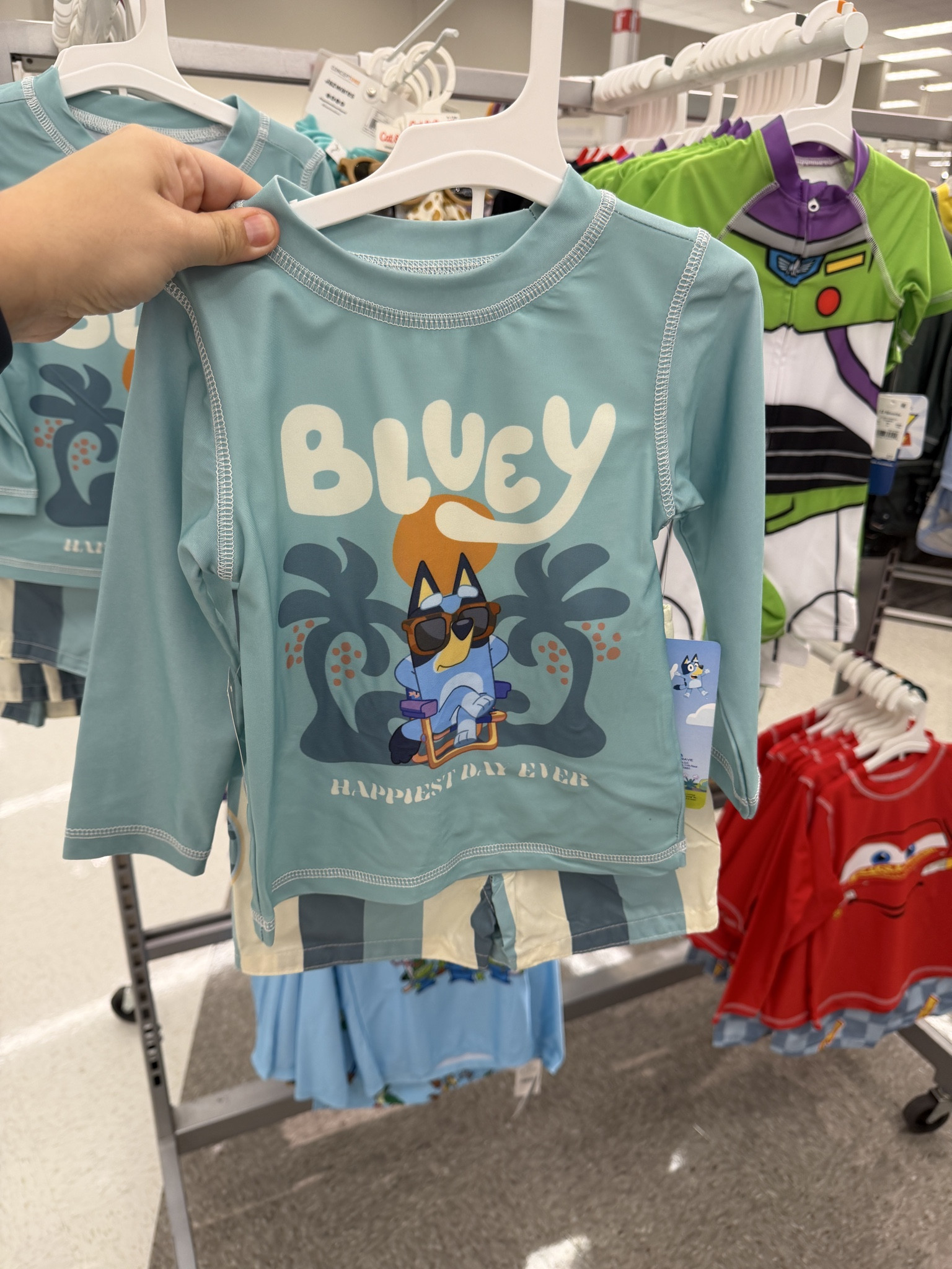 New bathing suits for kids at Target! 

Toddler Boys' Bluey Long Sleeve Rash
Guard Set 

#LTKSeasonal #LTKmomlife #LTKKids