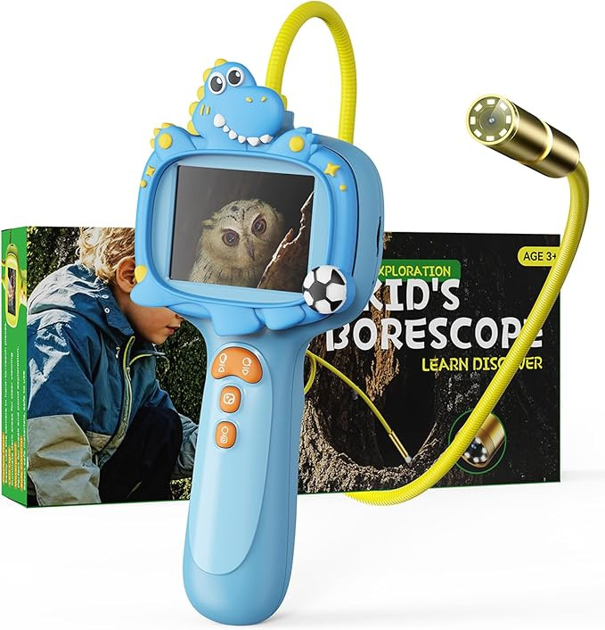 Borescope Camera Toy with Light for Kids - STEM Science Educational Toy for 4 5 6 7 8 9 10 Years ... | Amazon (US)