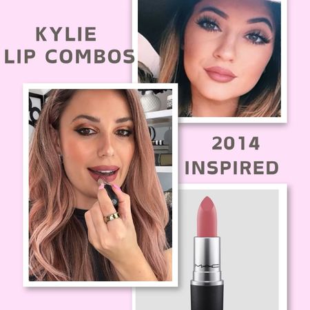 Kylie Lip Combos inspired by king Kylie era! 2014 makeup 💋
MAC cosmetics 
- soar + Mehr lipstick 
- whirl + twisted twig 
- whirl + whirl lipstick  
#LTKvideo #LTKBeauty 

#LTKVideo #LTKbeauty