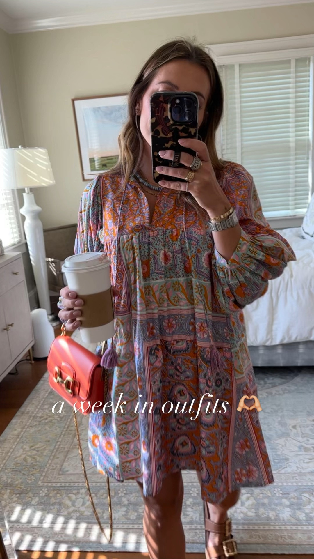 A week in outfits 🫶🏼
Monday— Mille dress runs big, size down! I’m in a small
Tuesday- fav Lululemon tee, im in a 6
Wednesday- crochet sweater & cream jeans (in a 4)
Thursday- loft botanical print dress, sized up to a med for a caftan look
Friday- still loving my zig zag set
Saturday- matching UK sat (can’t link via LtK but it’s by Stewart Simmons)

#LTKstyletip #LTKfindsunder100 #LTKSeasonal