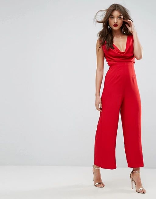 ASOS Jumpsuit with Cowl Neck | ASOS UK