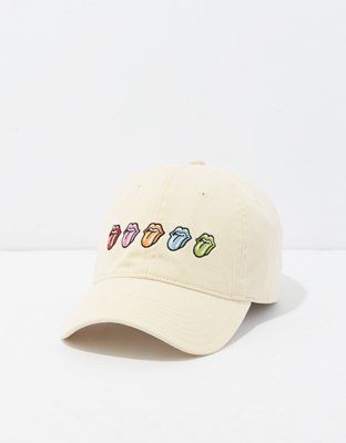AE Rolling Stones Graphic Baseball Hat | American Eagle Outfitters (US & CA)