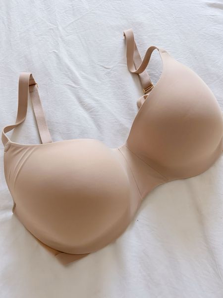 The perfect bra for all both sizes, but especially busts! Completely seamless feels like I’m not wearing a bra offer some support with underwire that does not poke you. The straps don’t dig in and it even disappears under square neck tops! If you’re looking for a one and done bra, that’s gonna work under your T-shirts dresses and all the other style tops this is it! 

Also true to size! 

On sale for $40 today!!!

Bras must have bras under garments fuller busts 

#LTKMidsize #LTKFindsUnder50 #LTKStyleTip