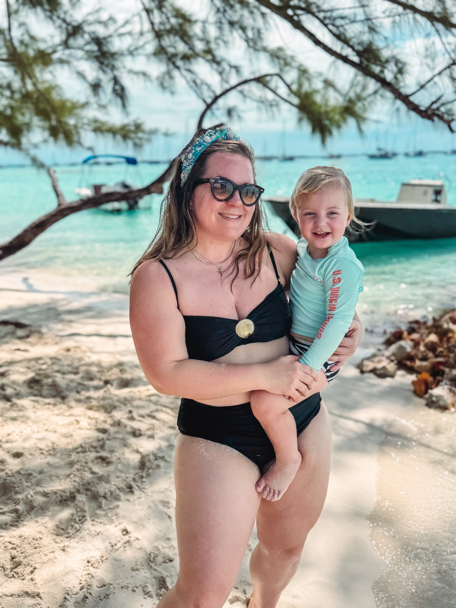 Love this bikini from Target! High waisted bottoms and bandeau top with straps! 
#target #bikini #highwaisted #bikini #bahamas 

#LTKSeasonal #LTKMidsize #LTKFindsUnder50