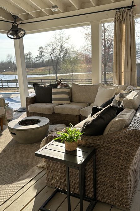 Porch and patio furniture! Love this Ashley sectional, it’s held up so good on our screen porch!

#LTKhome #LTKSeasonal #LTKfindsunder100